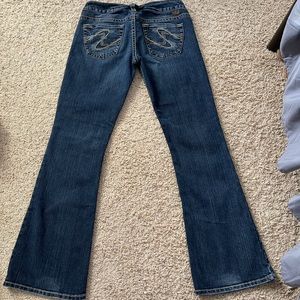 Dark wash Silver boot cut jeans
